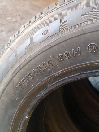 3 Ruedas Lassa usadas 175/80/R14 88H