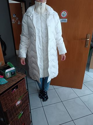 Piumino bianco donna - nuovo