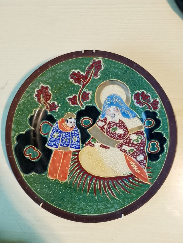 Piatto vintage cinese appendibile