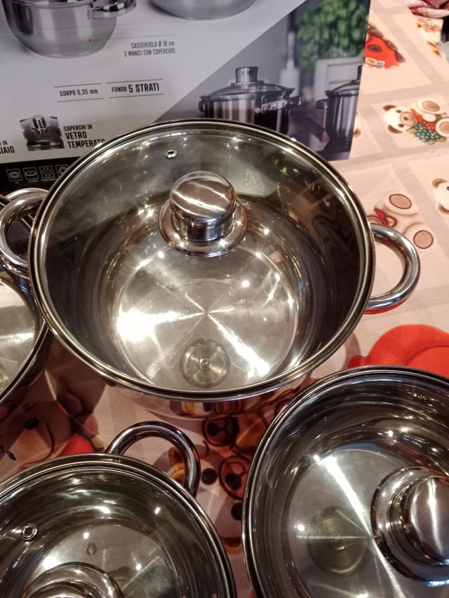 Set Pentole Prestigiosa 10pz