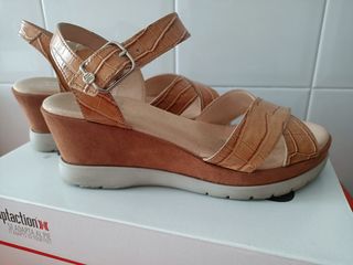 Rebajadas - Sandalias color natural 