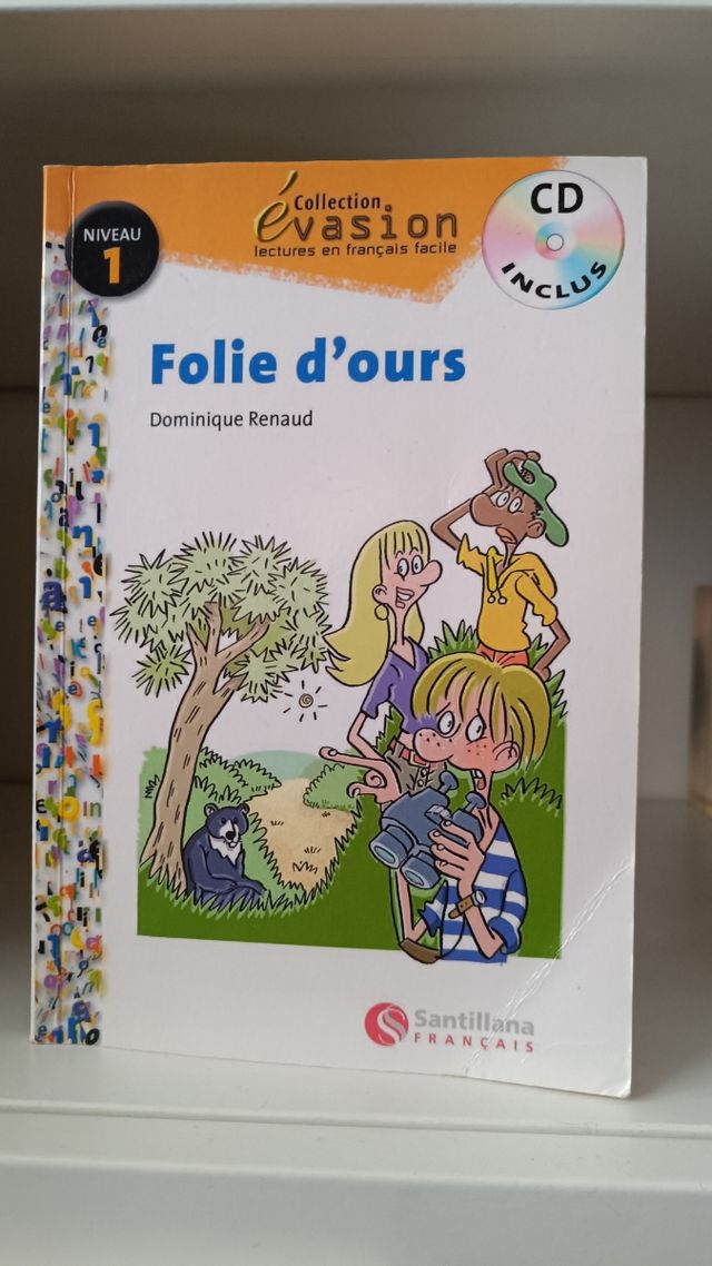 EVASION NIVEAU 1 FOLIE D'OURS + CD