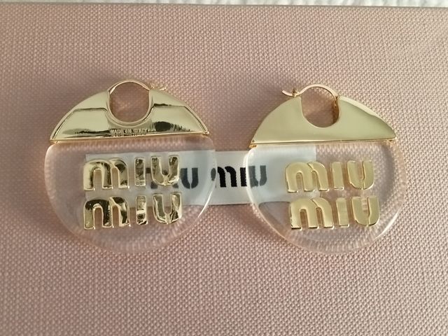 Pendientes Miu dorados