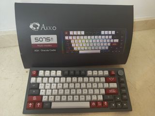 Teclado inalámbrico Akko 5075B Plus V2 - Dracula