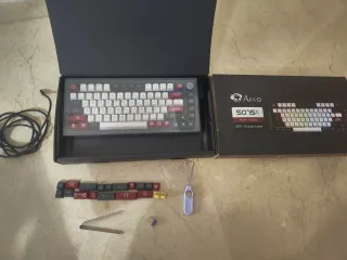 Teclado inalámbrico Akko 5075B Plus V2 - Dracula