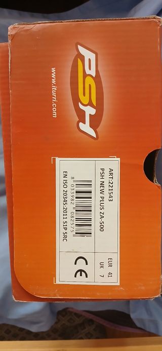 Zapatos seguridad Gris