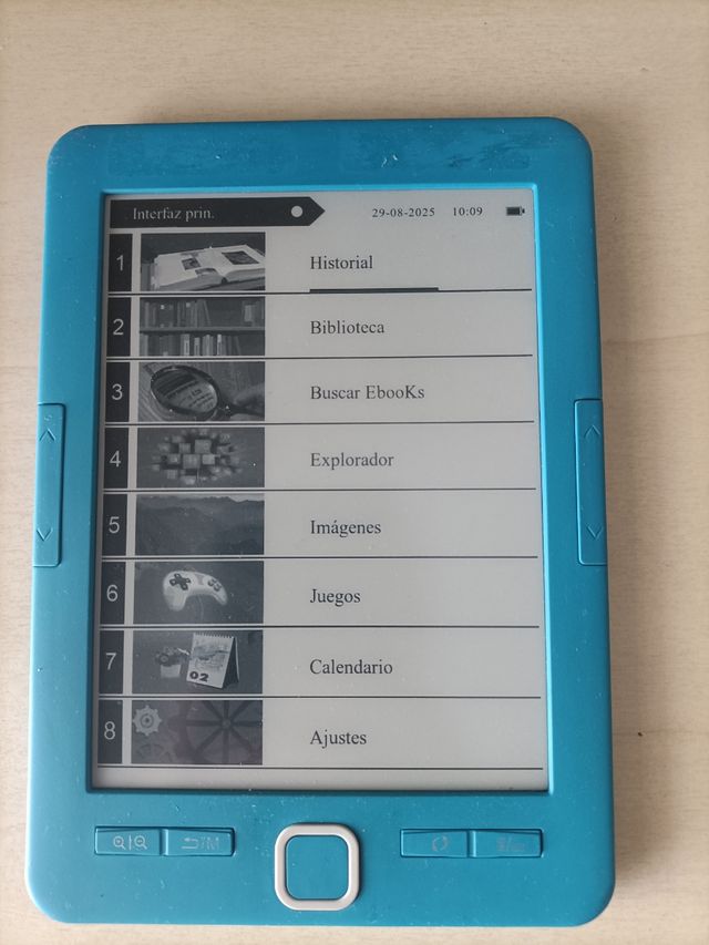 E-reader Woxter Scriba 195 Blu