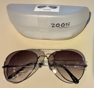 Gafas sol aviador Zoon marrón oscuro