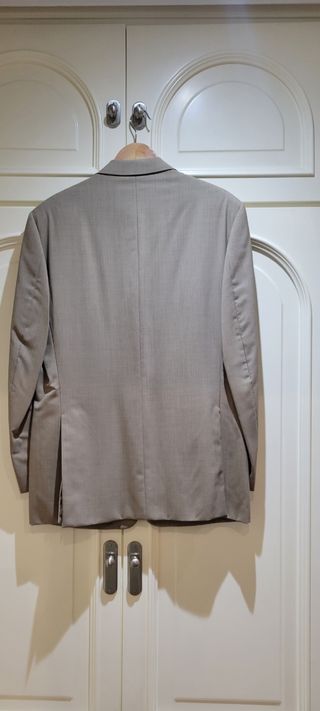 Traje beige Ermenegildo Zegna t50 italiana