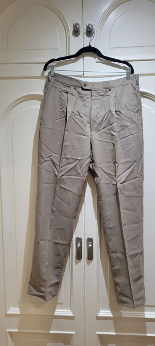 Traje beige Ermenegildo Zegna t50 italiana