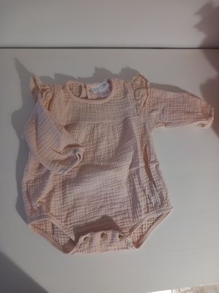 Body Zara niña rosa - talla XS