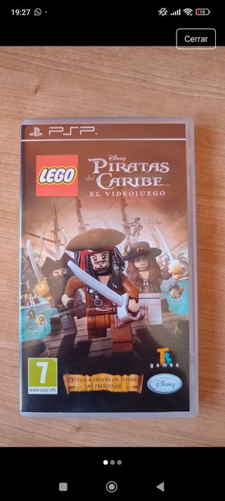 Lego Piratas del Caribe PSP