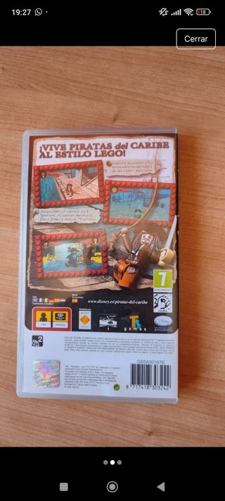 Lego Piratas del Caribe PSP