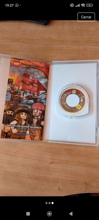 Lego Piratas del Caribe PSP