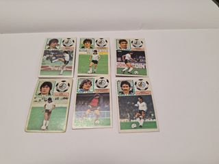 6 Cromos U.D. Salamanca