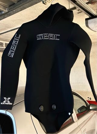 chaqueta neopreno Seac 3,5mm nueva a estrenar 