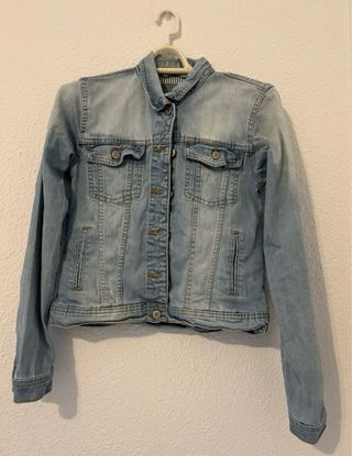 Cazadora vaquera azul