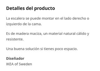 Litera blanca Mydal (IKEA)