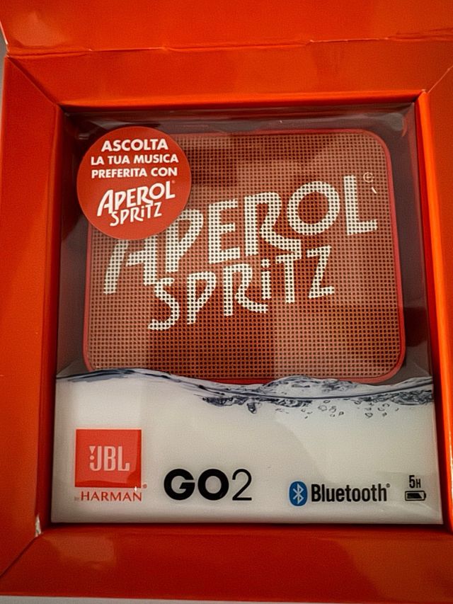 JBL Go2 Aperol Spritz: Edizione Limitata