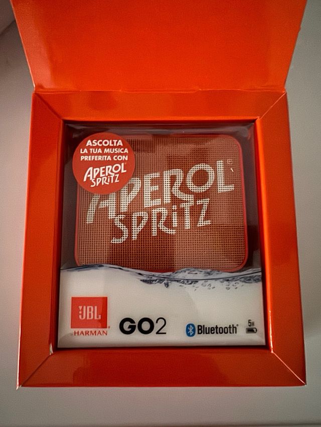 JBL Go2 Aperol Spritz: Edizione Limitata