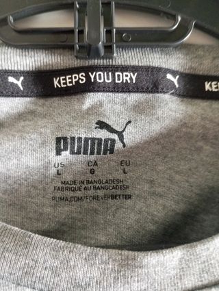 Camiseta Puma gris - Hombre