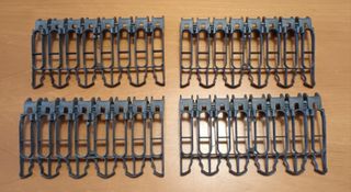 4 Supporti Tazze Lavastoviglie REX Grigio