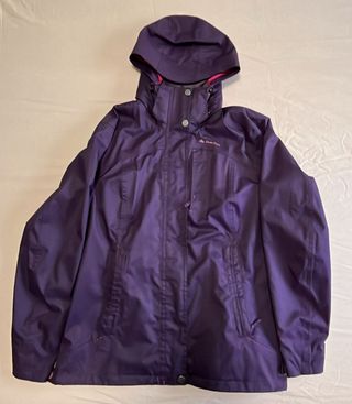 Chaqueta Quechua morada mujer