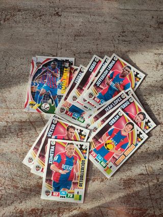 Cartas Liga 2016 - cromos fútbol