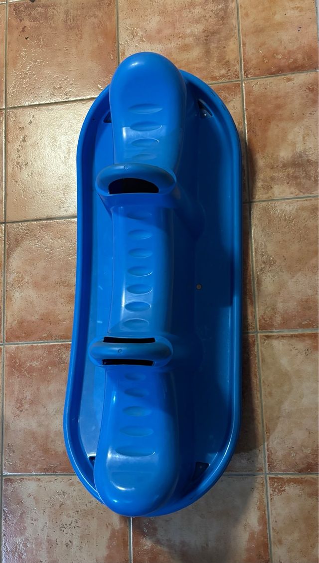 Balancín infantil azul