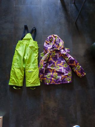 Traje esquí niña 3-4 años (104cm)