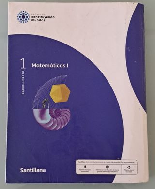 MATEMATICAS I 1BTO CONSTRUYENDO MUNDOS
