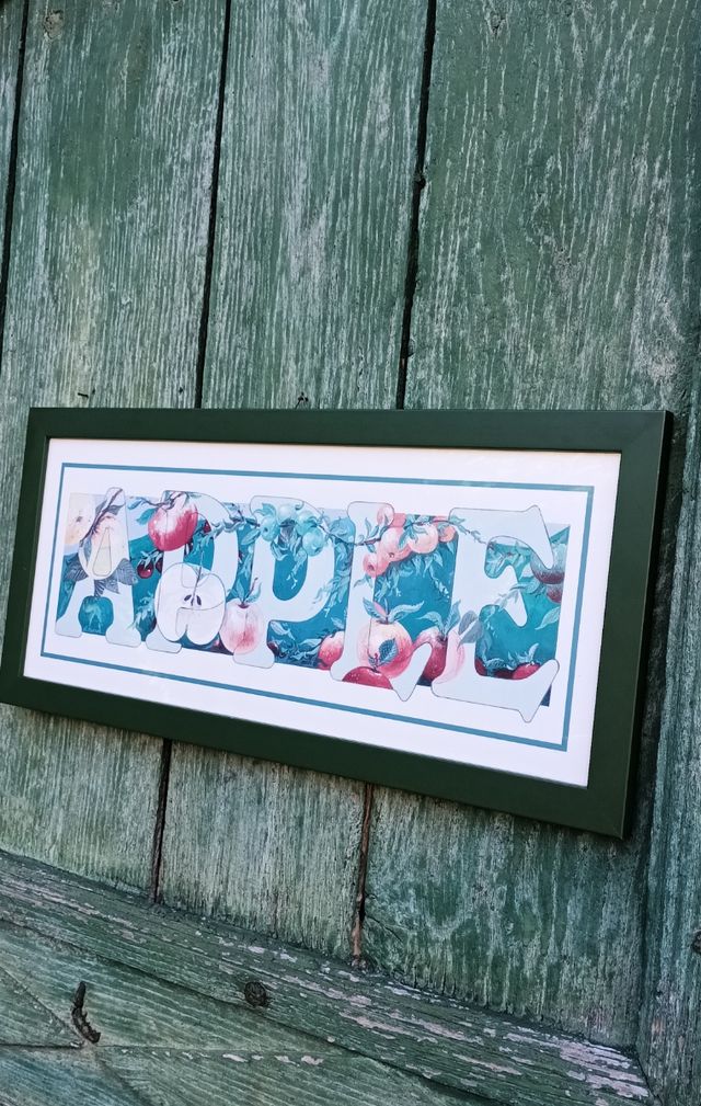 QUADRO APPLE - STAMPA SU CARTA