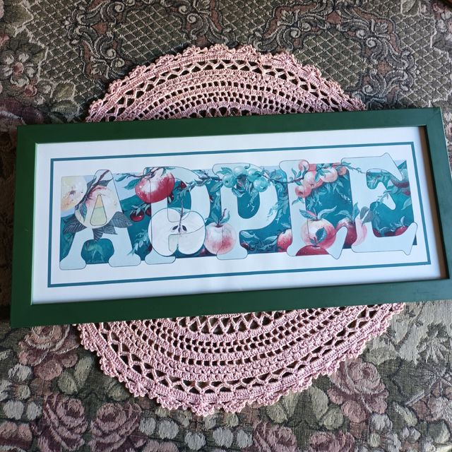 QUADRO APPLE - STAMPA SU CARTA