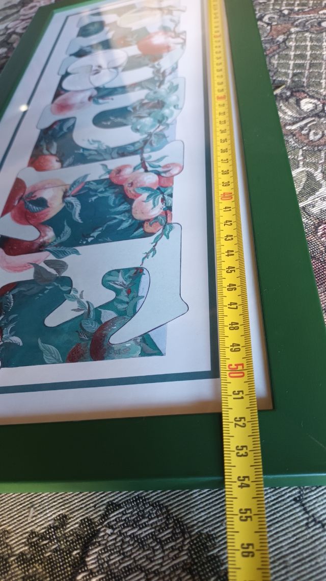 QUADRO APPLE - STAMPA SU CARTA