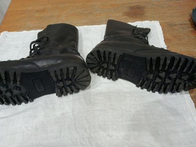 Anfibi Pelle - Stivali Neri