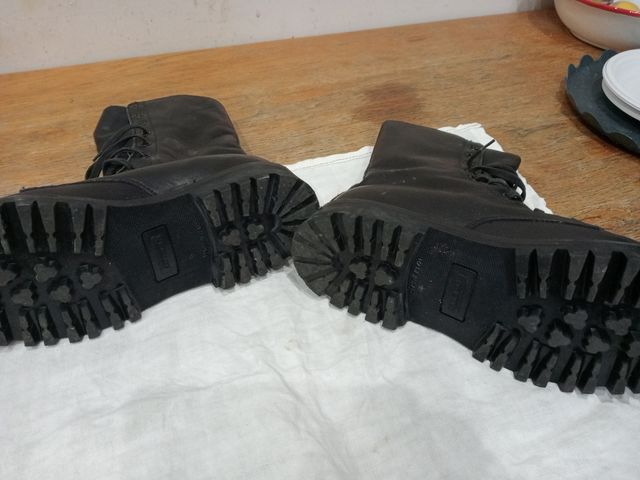 Anfibi Pelle - Stivali Neri