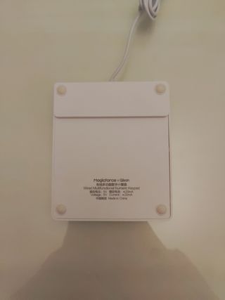 Teclado numérico USB blanco
