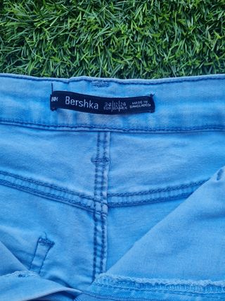 Shorts tejanos Bershka - azules
