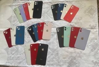 VETRO SCOCCA IPHONE XR,11,12,12MINI,13,13MINI NUOV