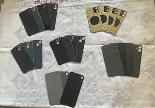 VETRO SCOCCA IPHONE XR,11,12,12MINI,13,13MINI NUOV
