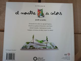 El Monstre de Colors, un llibre pop-up