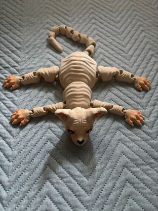 Figura Gato Esfinge 3D