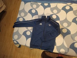 Felpa Adidas blu 9/10 anni
