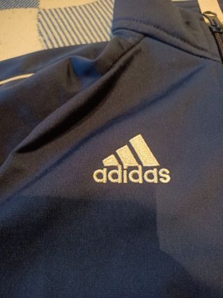 Felpa Adidas blu 9/10 anni
