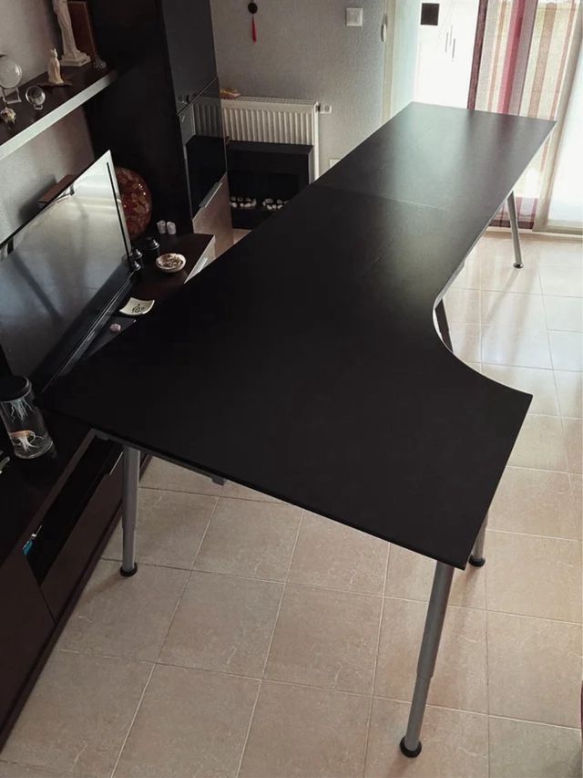 Escritorio esquinero con ampliación IKEA Galant