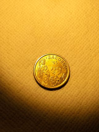Moneda 5 Ptas. España 1993