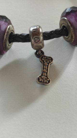 Bracciale Pandora pelle viola