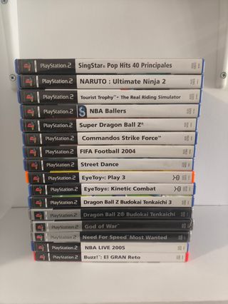 16 Juegos PS2 (PlayStation 2)