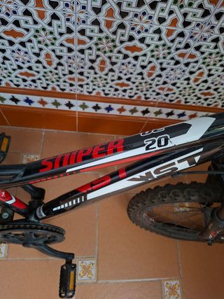 Bicicleta WST Sniper 20" Niño