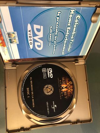 DVD El Regreso de La Momia 